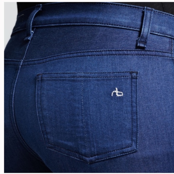 Rag & Bone High Rise Skinny Jeans Skye Wash Lightweight 28 - Picture 4 of 13